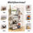 6-Piece Acrylic Display Case for Purse and Handbag, Stackable Storage Boxes Organizer