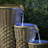 Cresswell Weather Resistant Floor Fountain with Light