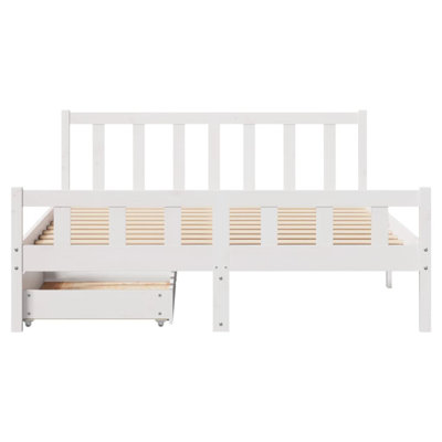 Loraine Solid Wood Bed