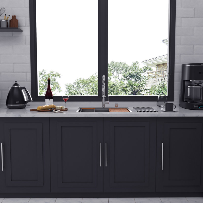 28'' L Single Bowl Stainless Steel Kitchen Sink