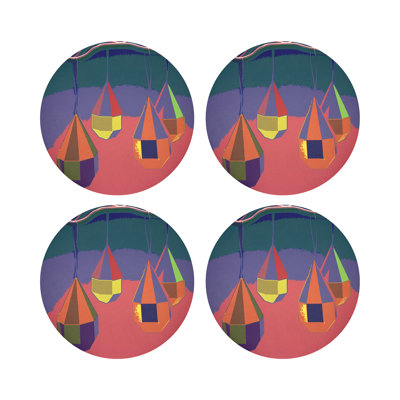Ornaments Pebble 16" Vinyl Placemat
