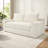 Convertible 2-in-1 Loveseat Sofa Bed With Memory Foam & Steel Frame-967488260