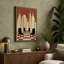 Urban Interior Geometry Art Deco - Wrapped Canvas-110213259-110213267