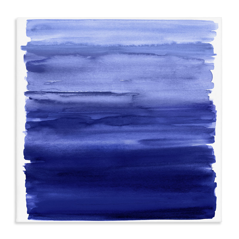 Toile dégradée indigo indigo, design par Allie Corbin, H 30 po x l 30 po