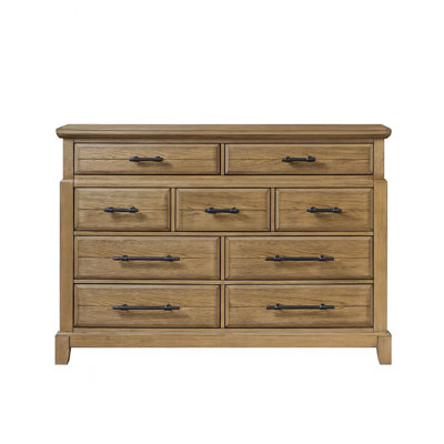 Commode 9 tiroirs - Finition caramel