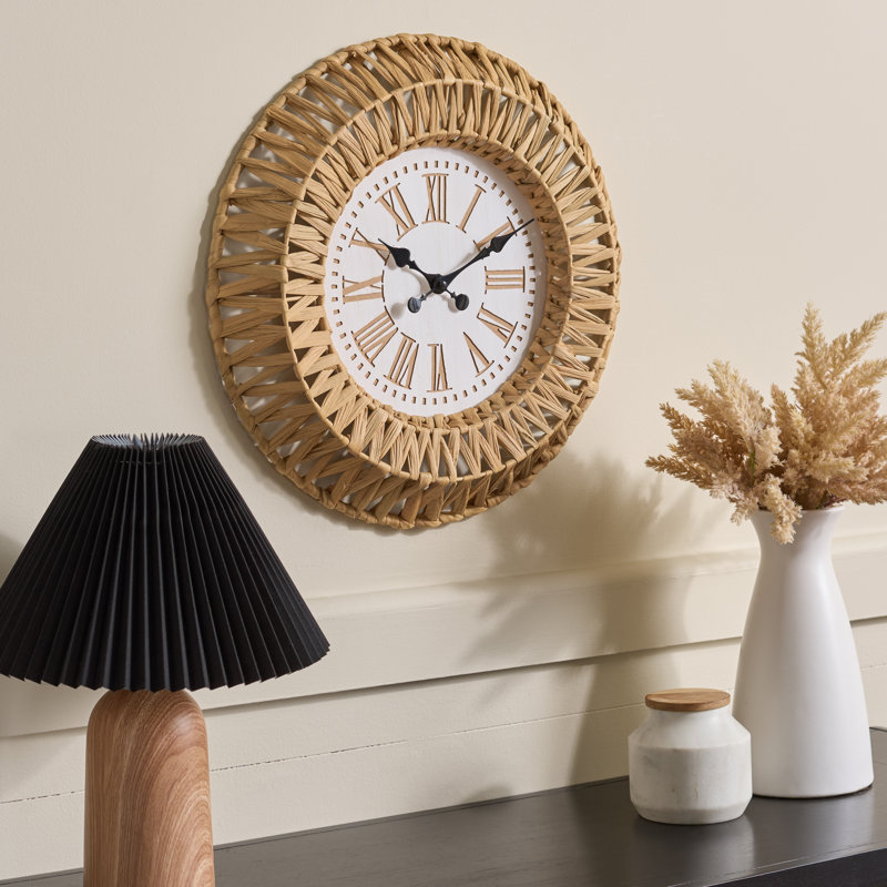 Dagan Iron and Hyacinth Clock