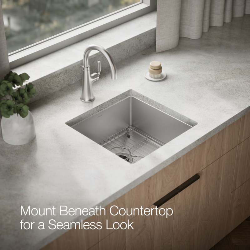 Strive 18-1/4 In. Undermount Single-Bowl Bar Sink
