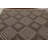 Geometric Hand-Knotted Rectangle 7'9'' x 9'10'' Wool Area Rug in Brown