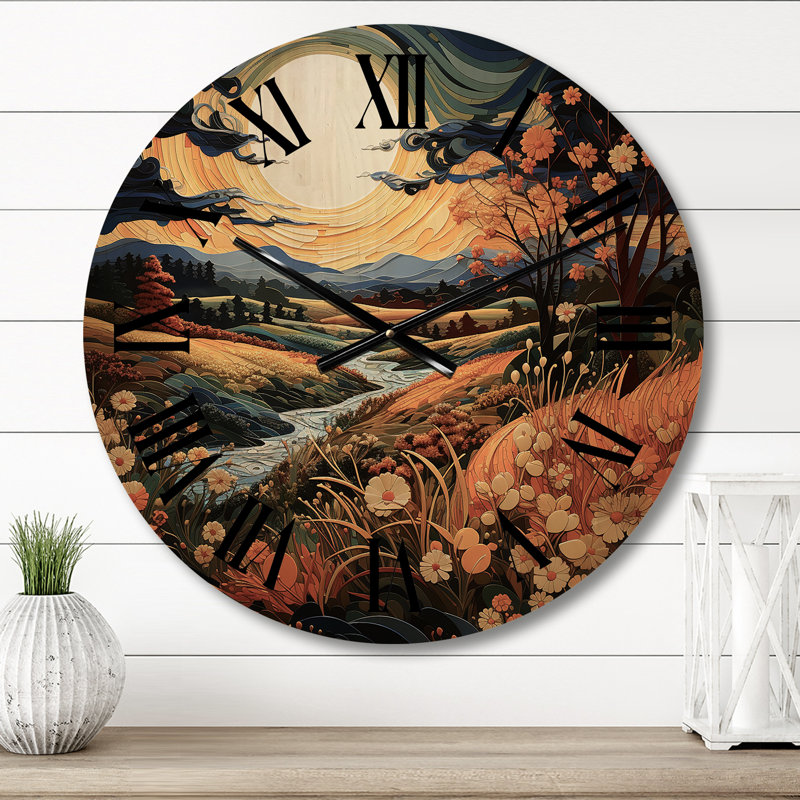 Horloge murale Passaic, Moyenne