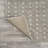 Kabira Modern Geometric Dot Shag Gray/Ivory Rug-1319442405