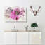 Purple Daisy Watercolour - Wrapped Canvas-56658885