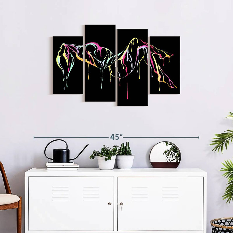 Impression sur toile Sensual Abstract, H 22 po x l 36 po x P 1 po