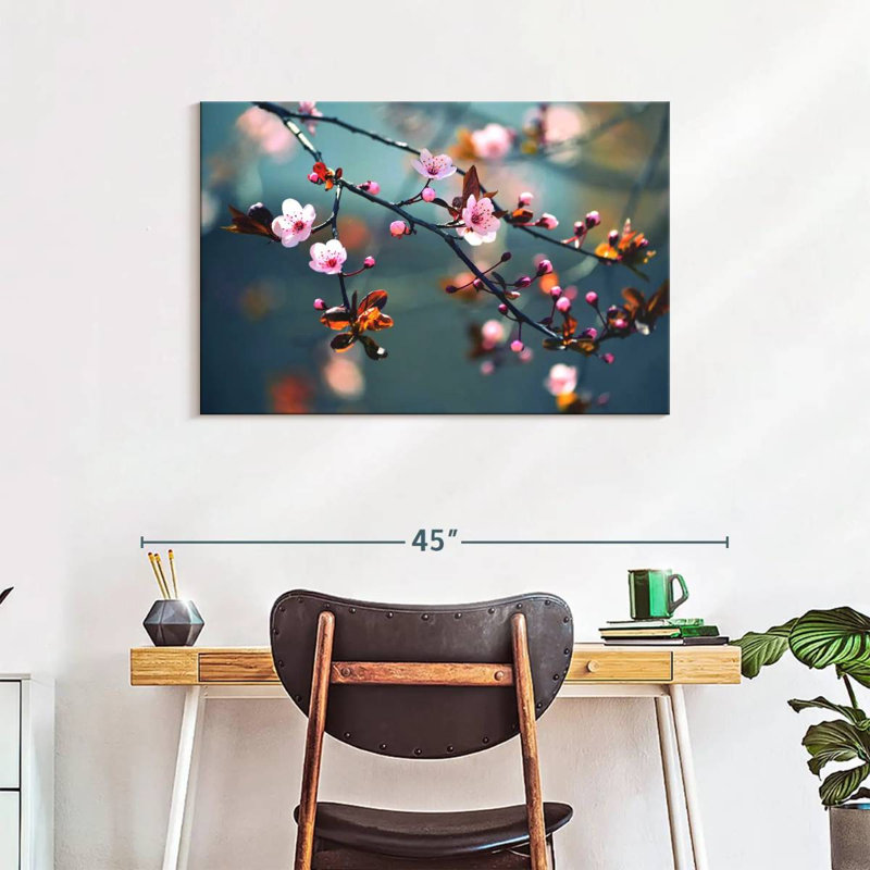 Harnek Flowering Japanese Sakura Tree, 24" H x 36" W