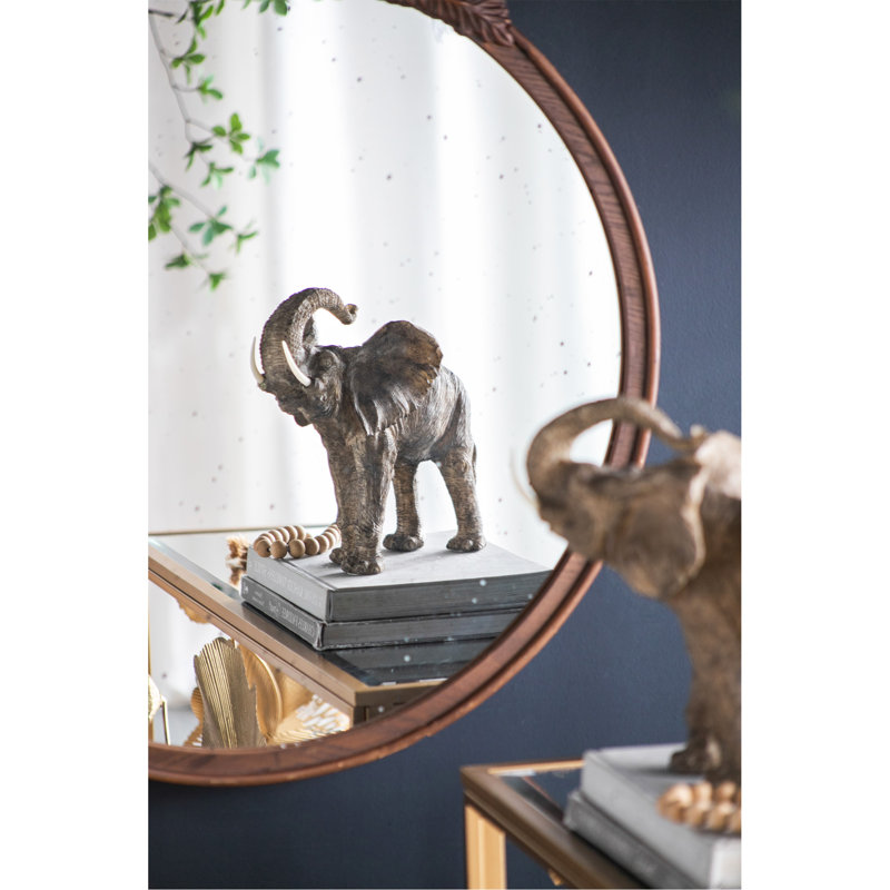 Miroir décoratif Langosta Bingley, Brun, 30,1 po x 29,1 po