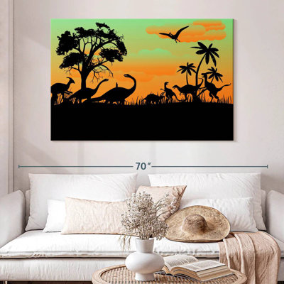 Brampt Dinosaurs Silhouette
