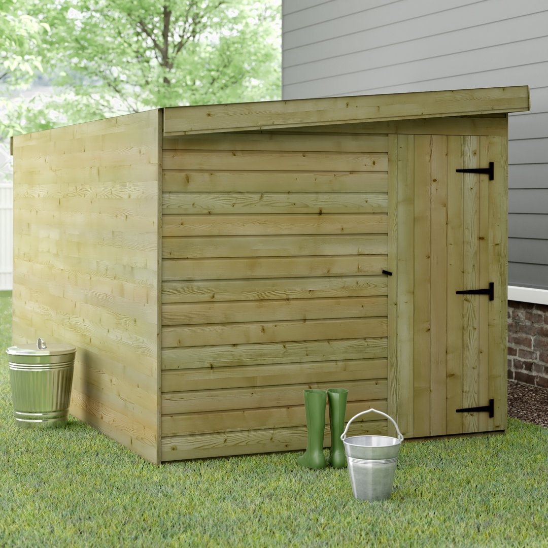 B&Q - Empire 3000 Pent 14X5 Pressure Treated Tongue And Groove Wooden Garden Shed Door Left Side Panel (14' X 5' / 14Ft X 5Ft) (14X5) - Image 3