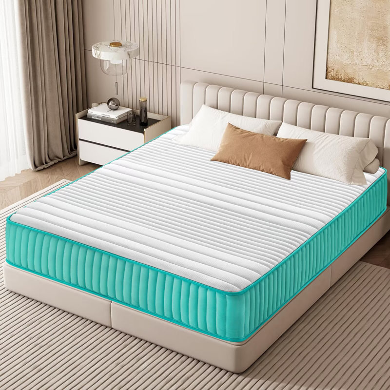 Matelas hybride en mousse viscoélastique gélifiée 12 po, Lit double
