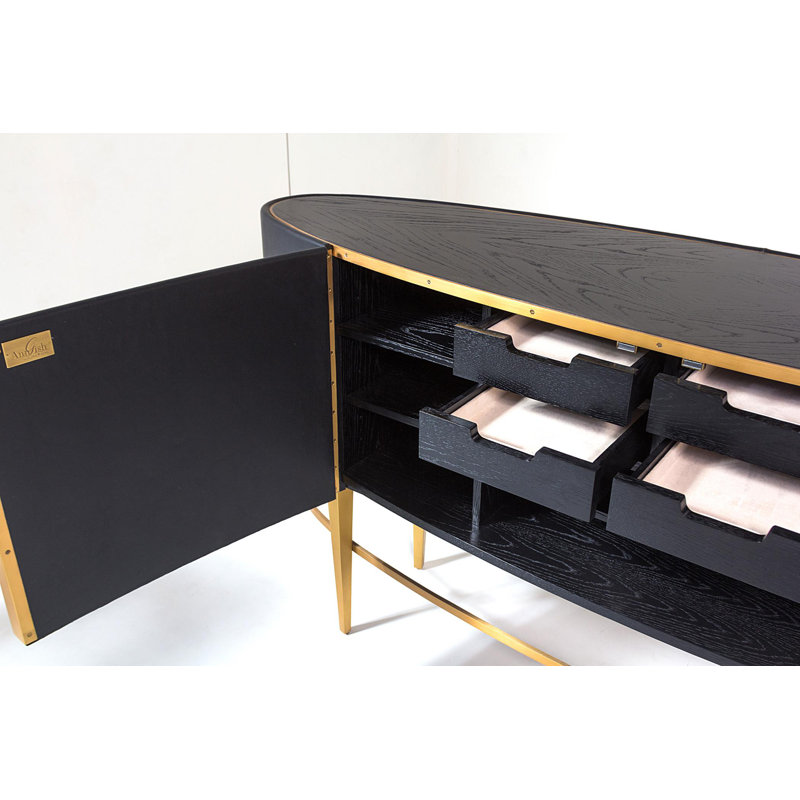 Ellipse Sideboard-Ebony
