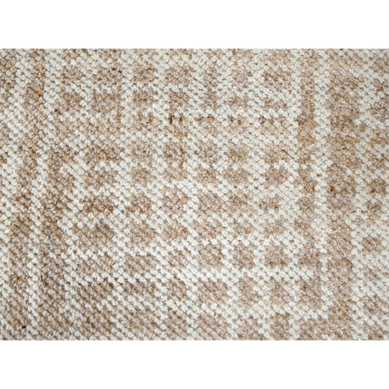 Tapis oriental court en laine noué à la main 9 po x 12 pi brun miel 4C3003A9A5DB4402BD0AD83969585465