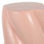 Tabouret de jardin 17,5 po de style tordu en céramique rose brillant avec table de bout, table de bout, siège de patio et support pour plantes-115954641
