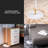 Oxted Classic Floor Lamp, , Elegant Linen Shade, Pull Chain Switch, Luxury Gold Handle, Modern Minimalist Design - Perfect for Living Room, Bedroom, Office-1414832448
