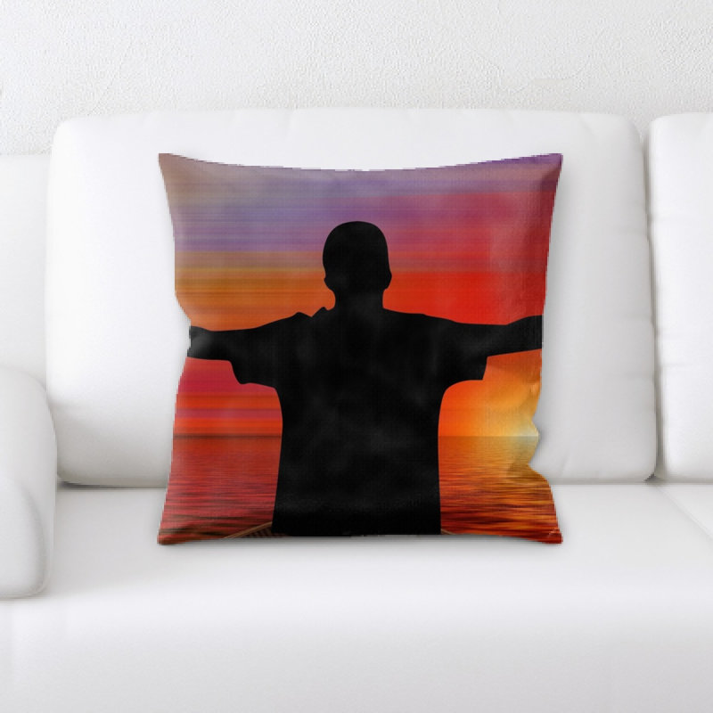 Housse et insert de coussin carré personne