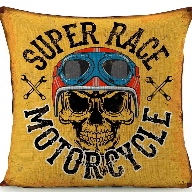  Coussin en lin Super Race