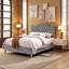 Structure de lit tapissier LuxElegance: sophistication intemporelle pour votre sanctuaire-2136119657