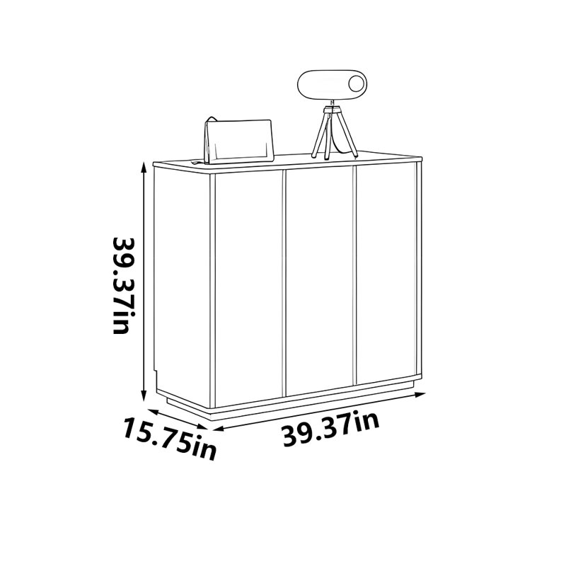 Cournoyer, H 39,37 po x l 39,37 po x P 15,75 po