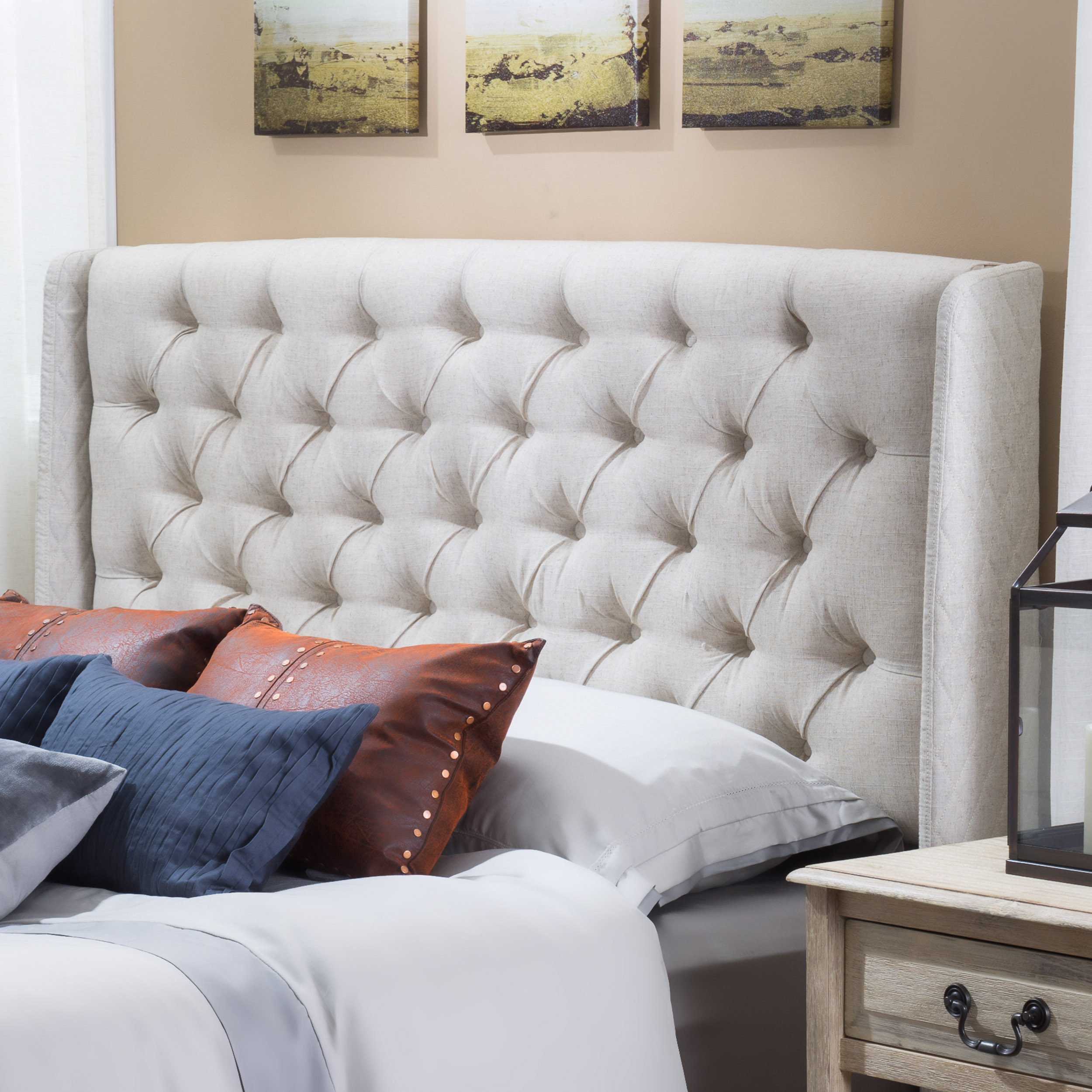 Riley upholstered bed discount