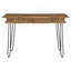 Bureau d'écriture Rustic Amber avec 4 rangements cachés