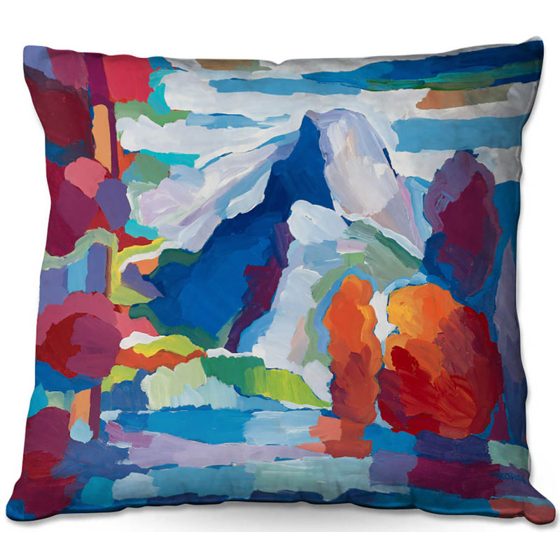 Square Pillow Cover and Insert, 16" x 16"