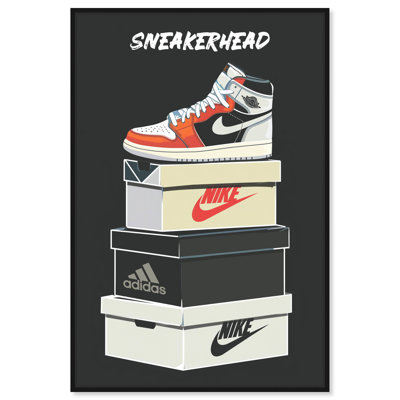 «Pile Of Sneaker Boxes» par Notoriart