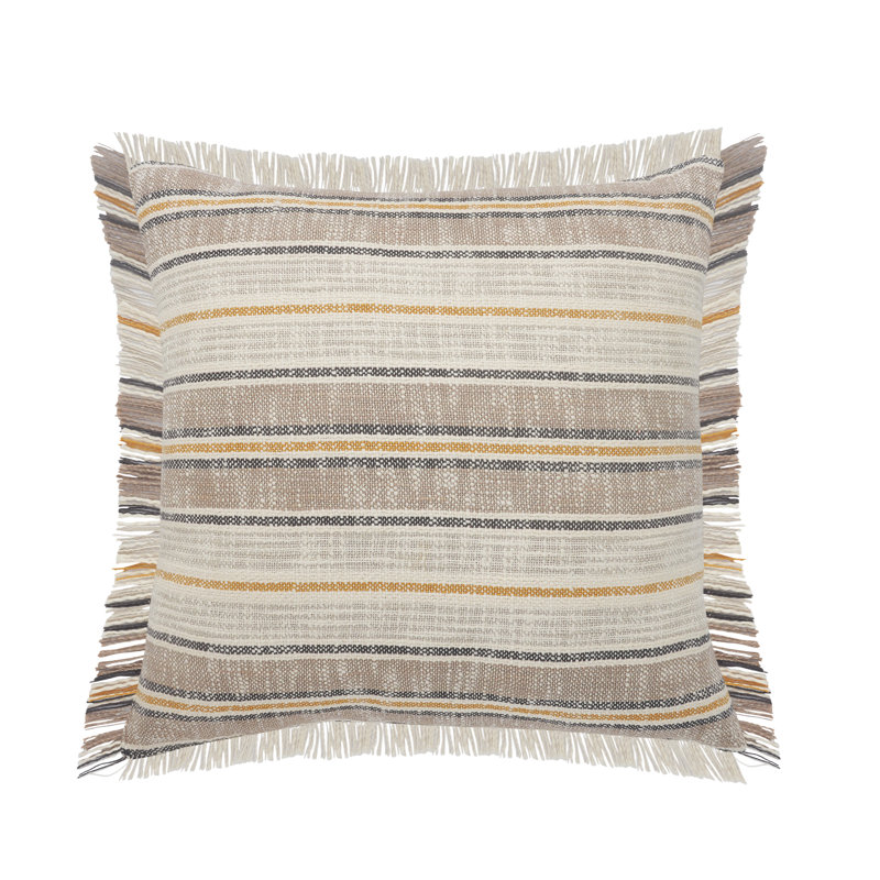 20" Jute Throw Pillow Cover, Pillow Cover Only - No Insert