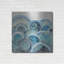 Brayden Studio® «Variation Blue Grey III» par Silvia Vassileva, art mural en métal, MTL-1375-395332