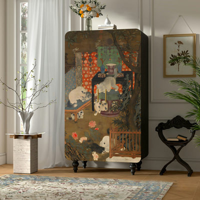 Garde-robe vintage de chambre française