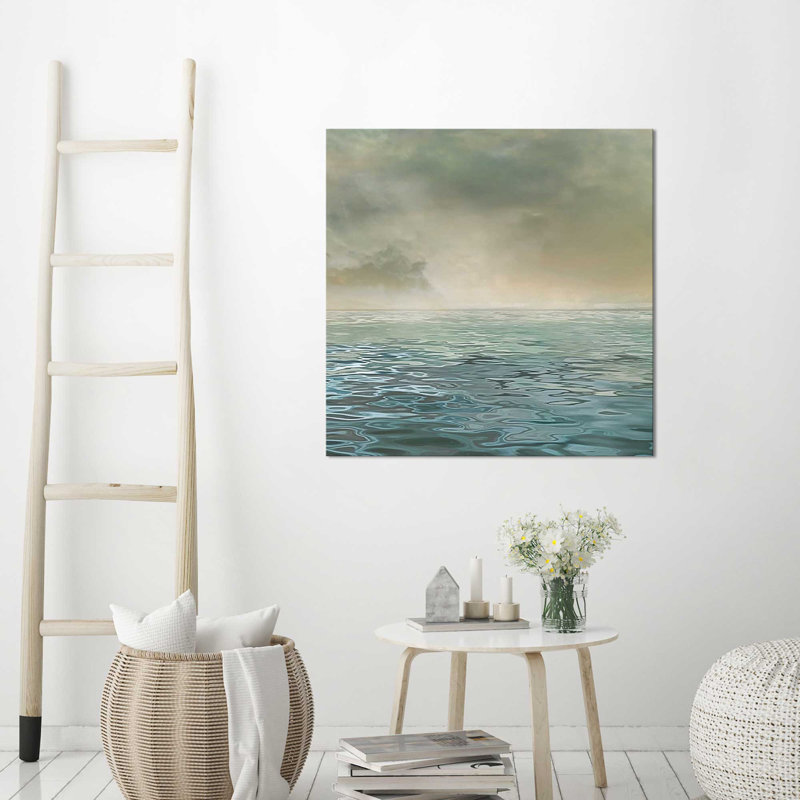 «Foggy Morning 2», reproduction, H 18 po x l 18 po x P 1 po, Toile tendue