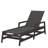 Seashore Chaise Slate Gray Wood With Gray Sling-115589374