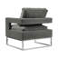 Fauteuil en velours l 33,5 po Isabel-191287708