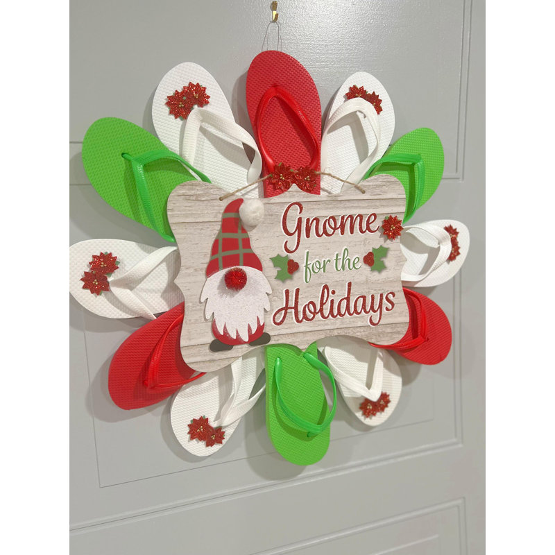 Couronne de Noël gnome
