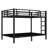 Metal Full XL over Full XL Bunk Bed for Teens & Adults, Space-Saving, Noise-Reducing, No Box Spring Needed