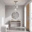 Lustre 5 lumières en laiton naturel Jensi-410163170