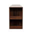 Bureau d'ordinateur avec tiroirs Rangement de bureau moderne en coin avec table extensible