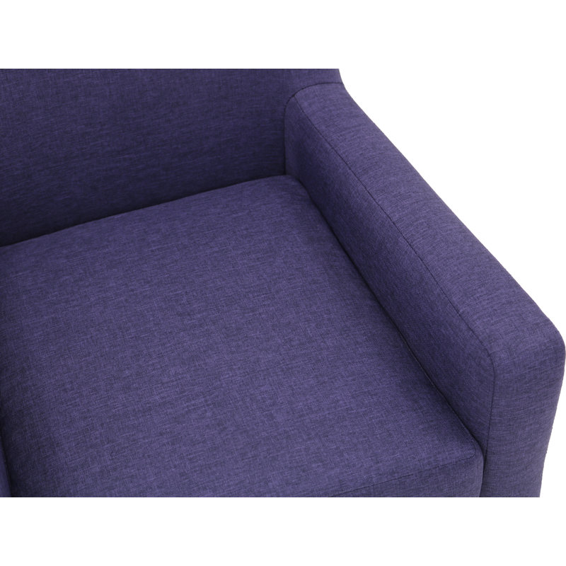 25" W Armchair, Jitterbug Amethyst
