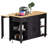 47 Inch Extendable Kitchen Island With Dining Table, Internal Storage, And Power Outlet For Modern Kitchens-16598873