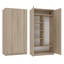 Shaline 2 Door Wardrobe-78311897