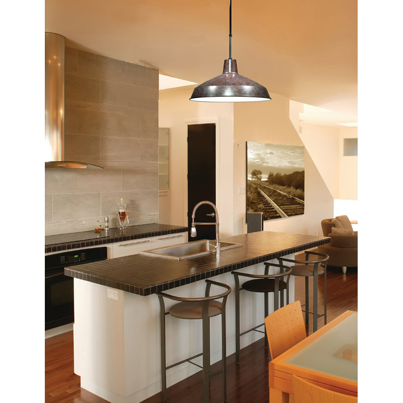 Gattis 1 - Light Single Pendant, Old Bronze