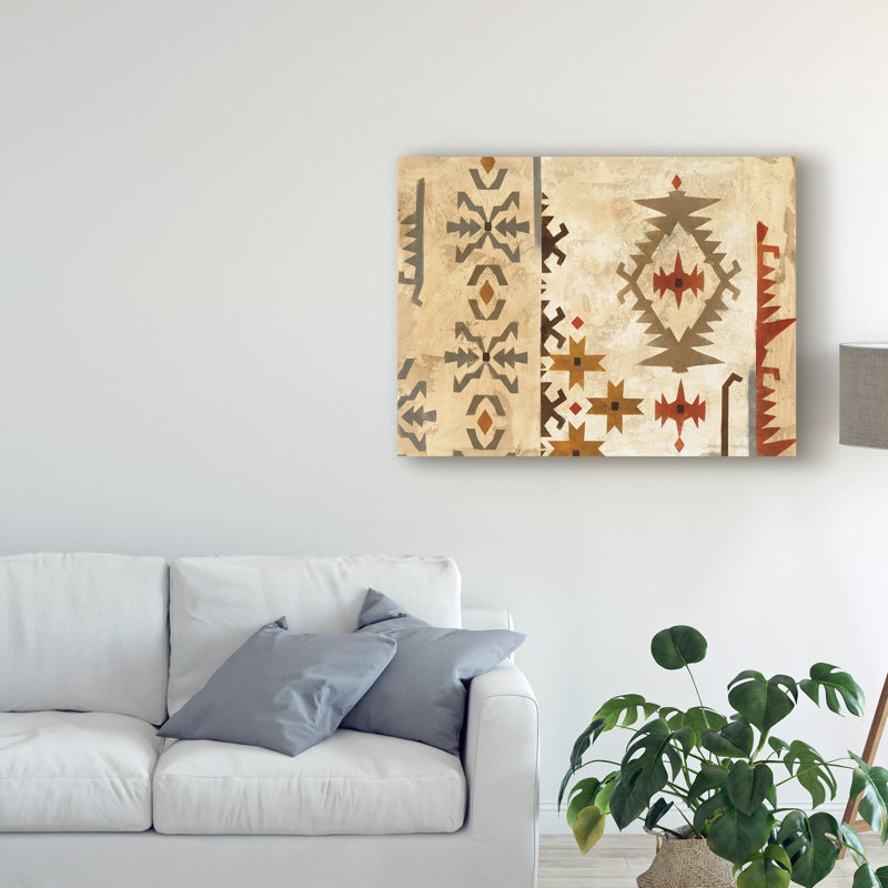« sud-ouest design v », reproduction d’impression sur toile tendue, H 14 po x l 19 po x P 2 po
