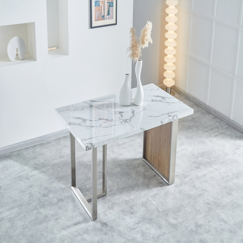 Table de salle à manger Elegant Luxurious Imitation Marble