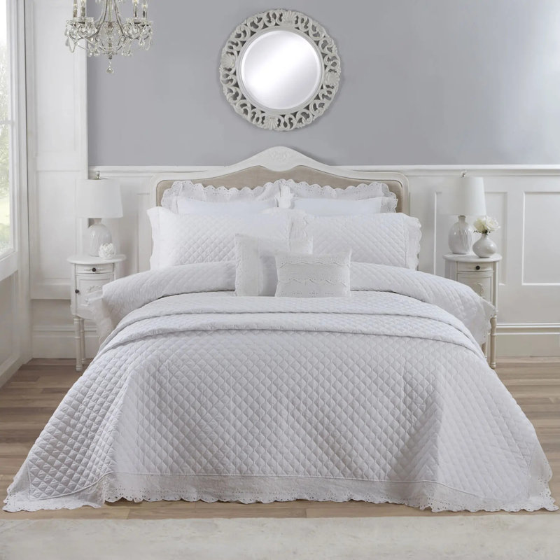 Cotton Solid Colour Duvet Cover Set with Pillowcases Included, Double - 2 Standard Pillowcases